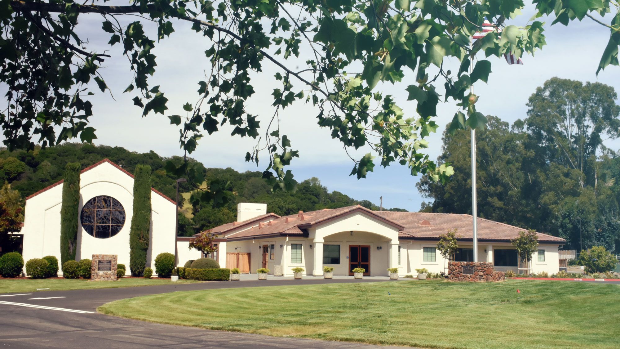 Valley Memorial Park Cemetery, Crematorium and Funeral Home in Novato, Marin County, CA